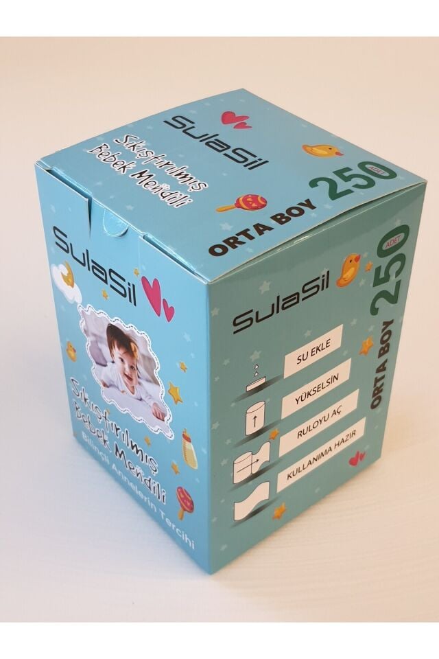 250 Adet Bebek Havlusu